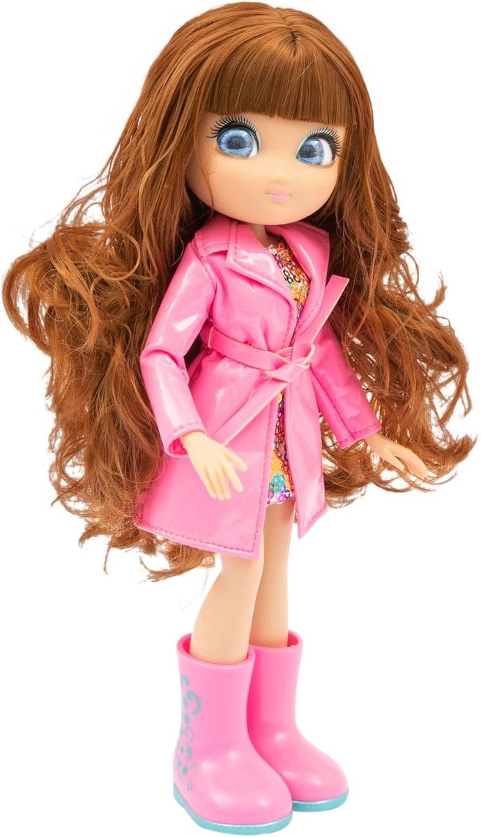 UNIQUE Eyes, Collectie Girly, 25 cm grote pop - Sophia, met hun blik die je uit de ogen volgt, met kleding, speelgoed voor kinderen vanaf 3 jaar, GIOCHI PREZIOSI, MYM123 — afbeelding 5