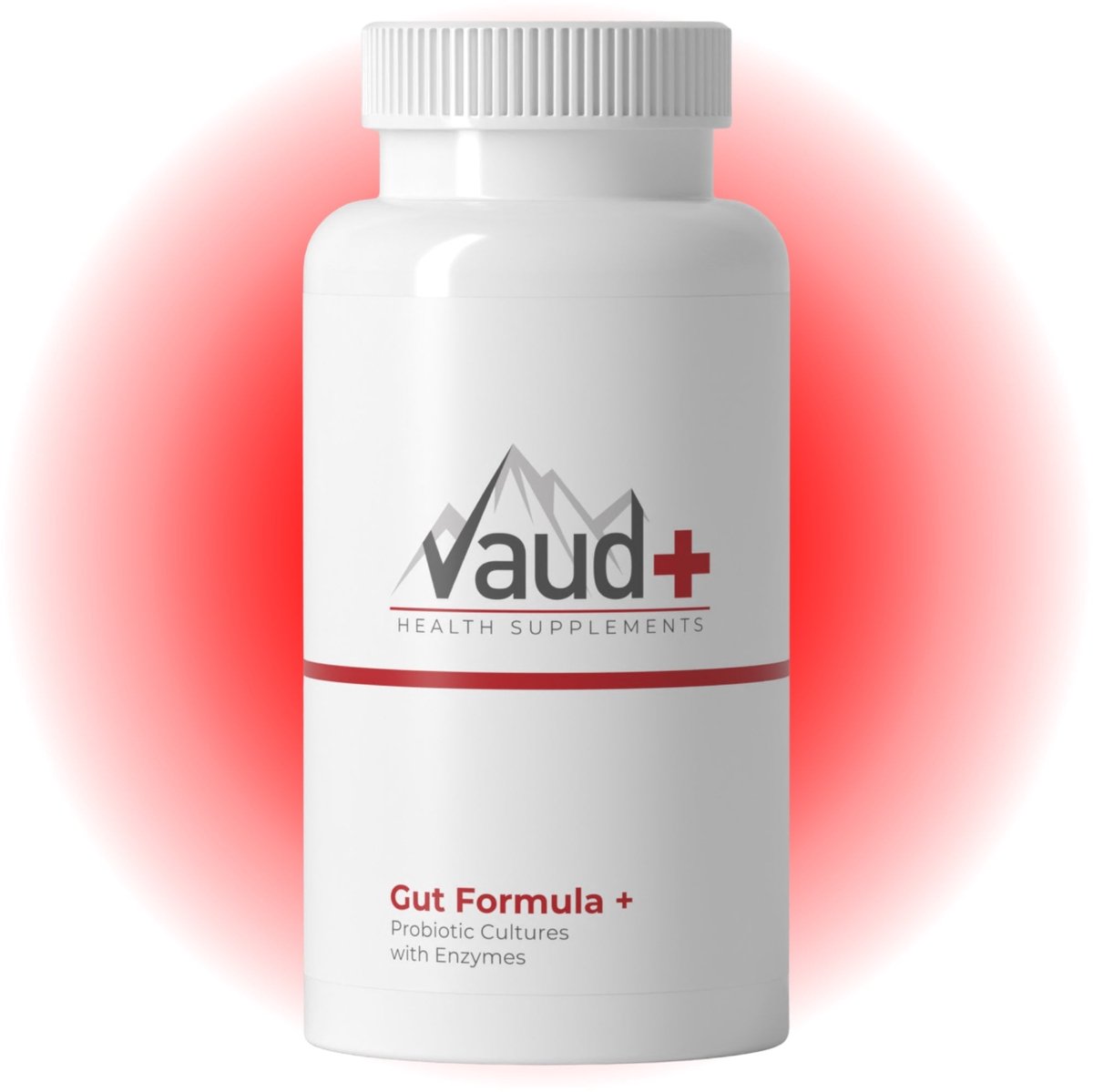 Vaud Gut Formula Capsules - Brede Biotica Darmflora Blend met 10 Bacteriestammen - Met DigeZyme Enzymcomplex en Vitamine C - Ondersteunt Spijsverteringscomfort en een Goede Inwendige Balans - Maagzuurresistente Darm Supplementen