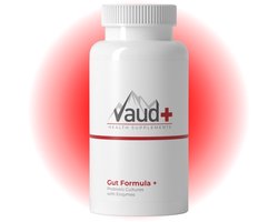 Vaud Gut Formula Capsules - Brede Biotica Darmflora Blend met 10 Bacteriestammen - Met DigeZyme Enzymcomplex en Vitamine C - Ondersteunt Spijsverteringscomfort en een Goede Inwendige Balans - Maagzuurresistente Darm Supplementen
