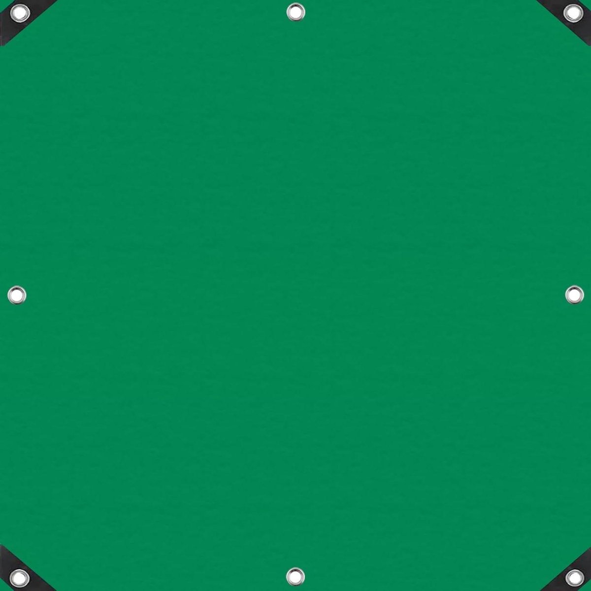 Afdekzeil met Oogjes - Dekzeil Waterdicht - Buiten Beschermen - UV-Gestabiliseerd Gecoat - 1.5 x 3 m - Groen