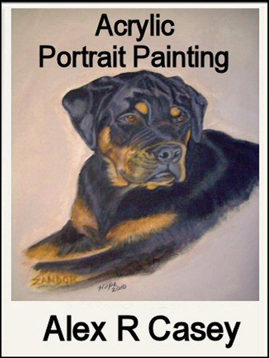 Acrylic Portrait Painting for Beginners - cover