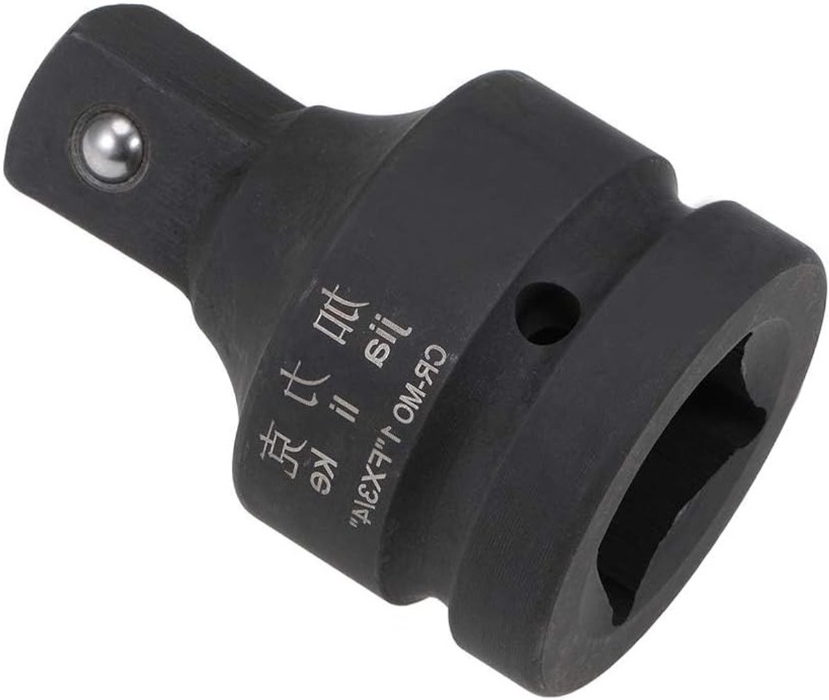 1" Drive naar 3/4" Impact Socket Reducer voor Lucht Impact Sleutels, Krachtdrivers en Moment Sleutels van CR-MO Staal