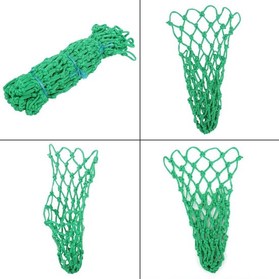 Biljartnet Pockets - Snooker Tassen - Tafel Onderhoud - Duurzaam Nylon Materiaal - 6 Stuks - Groen — afbeelding 4