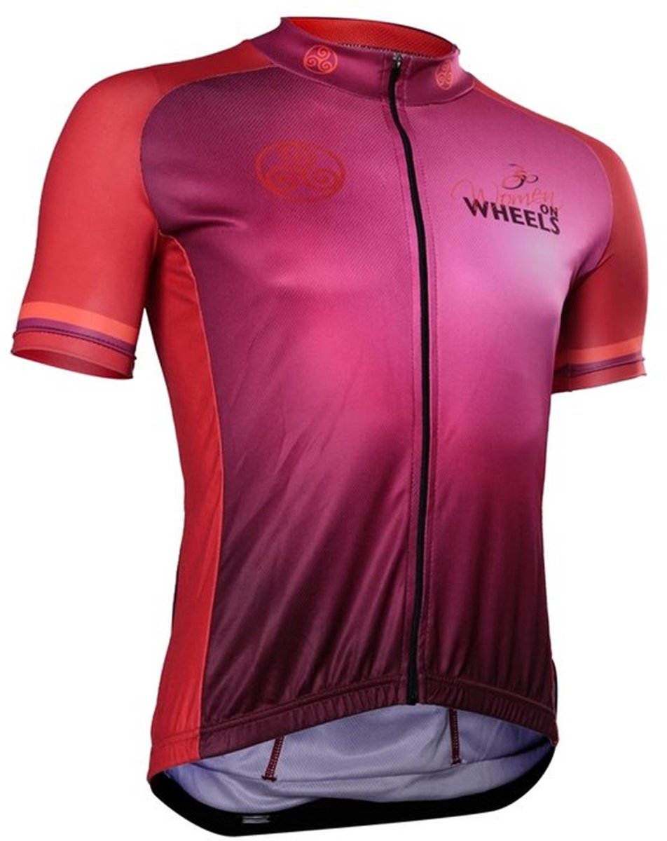Fortissima Comfort Fietsshirt Dames - Korte Mouwen - Women on Wheels - Maat XS
