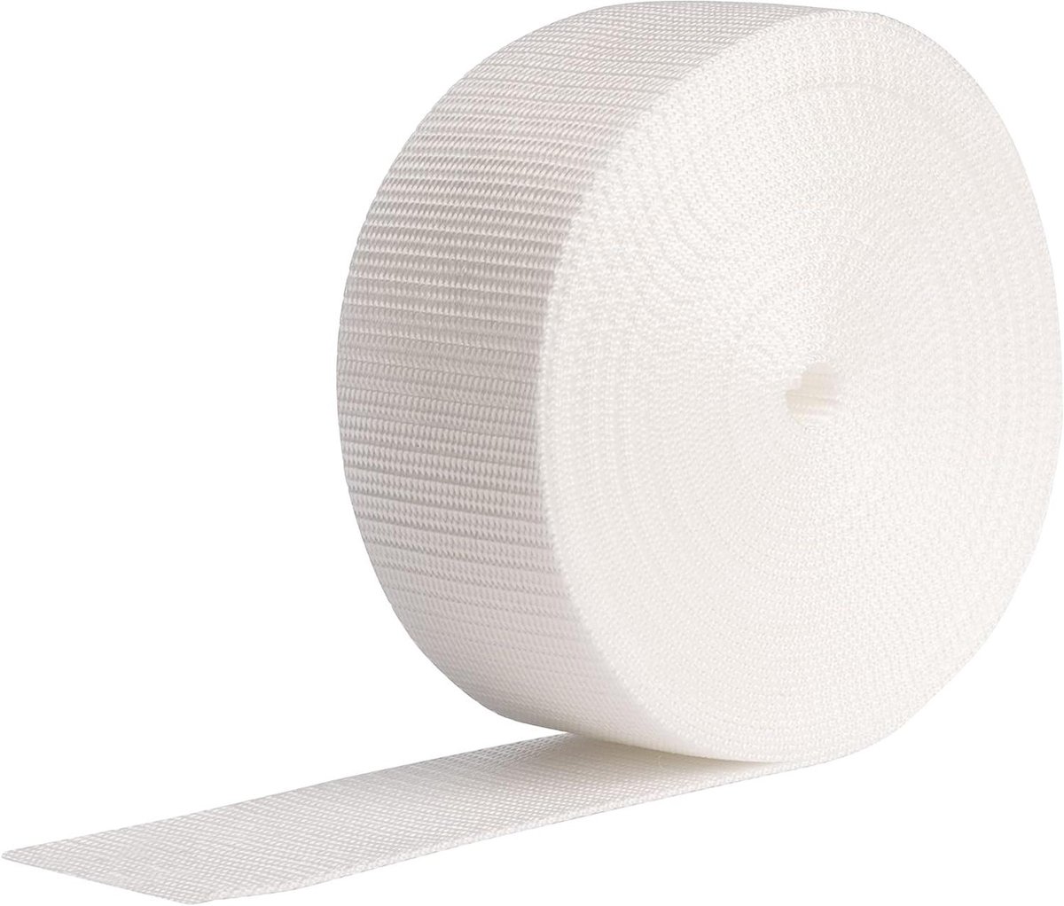 Polypropyleen Singelband - Bagageriem Band - Bagage Bevestigen - Heavy Duty Materiaal - 3 meter 50mm - Wit