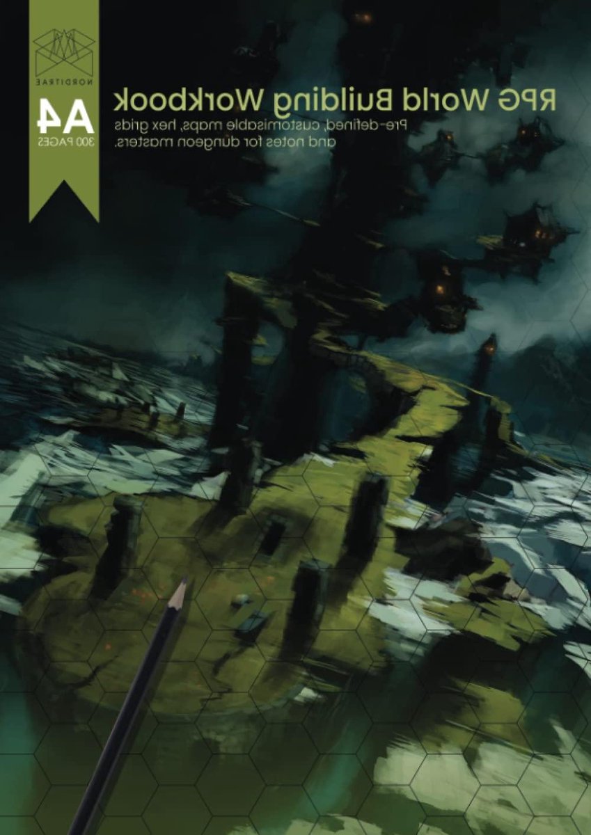 World Building Workbook - Dungeon Master Journal - RPG Campagne Planning - Systeem Agnostisch Ontwerp - 21 x 30 cm