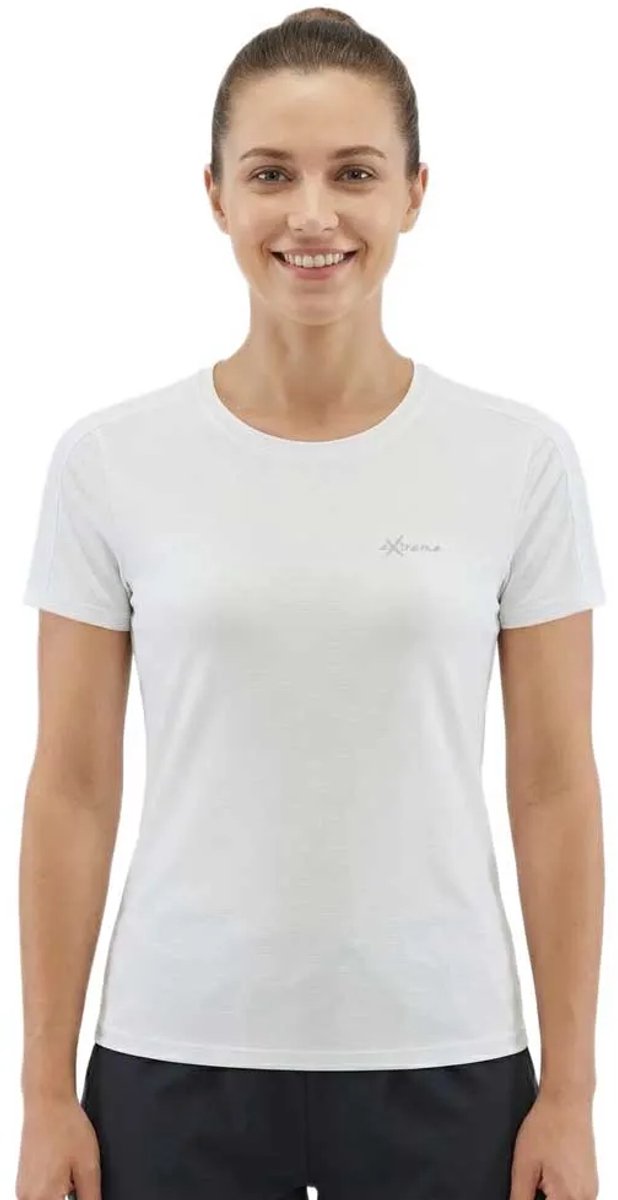 Newwood Suheyla T-shirt Met Korte Mouwen Wit L Vrouw