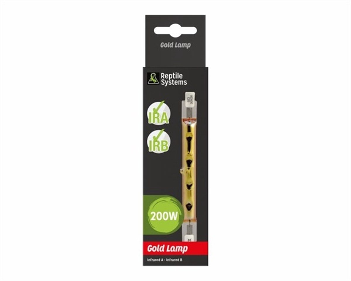 As Reptile Gold Infrared Vervanglamp 200 Watt