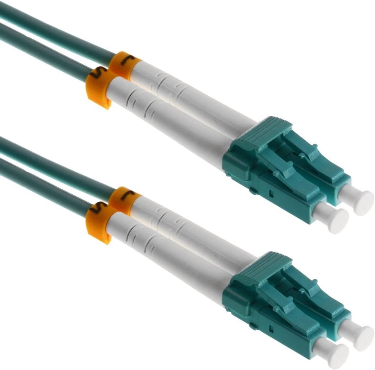 Glasvezel Patchkabel - Netwerkkabel Multimode - Snelle Dataoverdracht - OM3 Vezel 10Gb - 10 Meter - Blauw