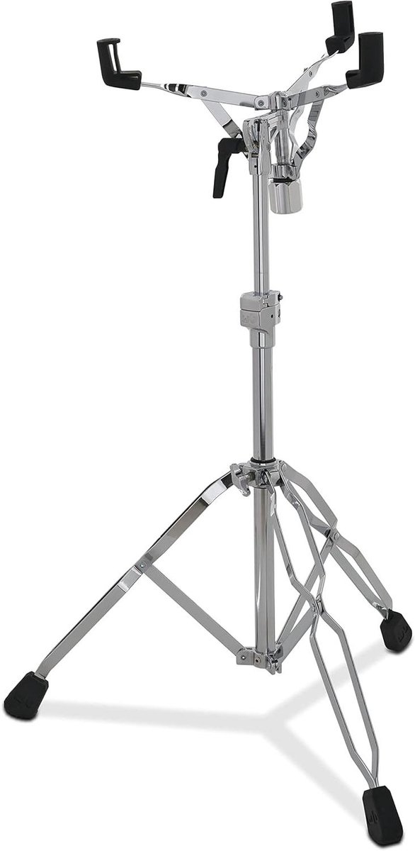 Snare Drum Stand - Drum Statief - Drum Optreden - Concert Hoogte - Medium-Weight - Chroom