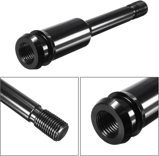 5 "Pookknoppen Verlengstuk, Aluminium Versnellingspook Verlengstuk Hendel voor T4 1990-2003, Zwart — afbeelding 5
