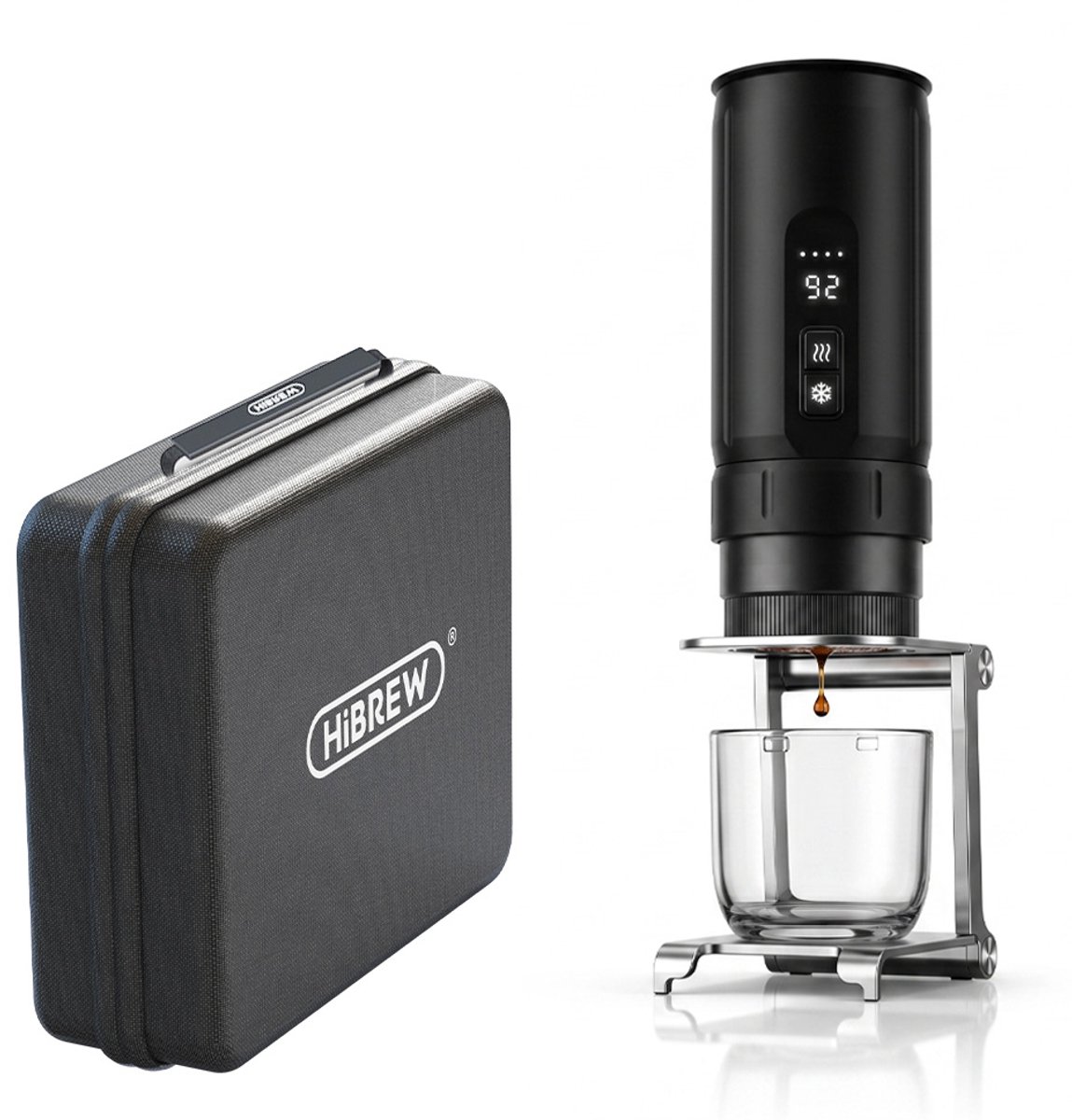 Draagbare Elektrische Espressomachine - Draagbare Espresso machine voor onderweg - 100 ml - Mini Reis Espressomachine - Mini Koffiemachine – Oplaadbaar 7500mAh – Voor Camping, Auto & Reizen