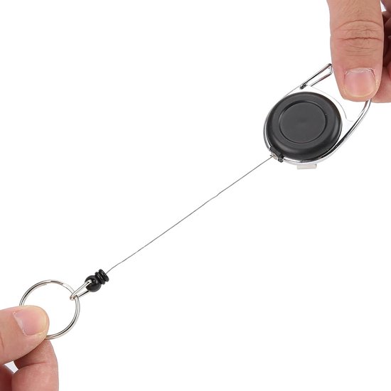 SnelShoppen - Vliegvissen Roller Retractable Staal Draad Visgereedschap Visspelclip Vliegvissen Hengelsport Accessoires van Snelshoppen — afbeelding 4