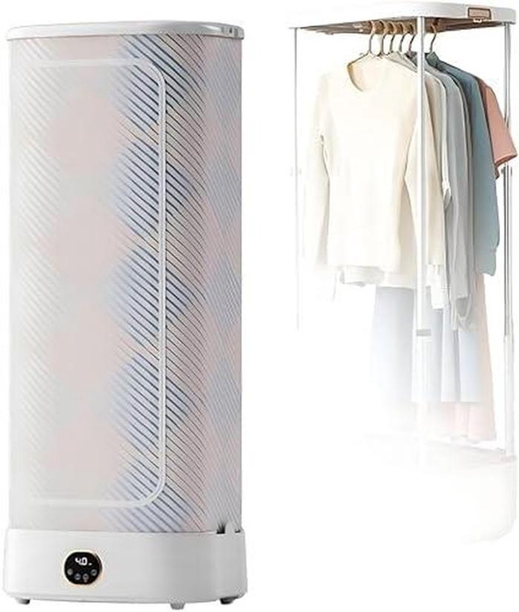 Stoomstrijkmachine - Kledingverzorgingssysteem - Kleding Stomen - Automatisch Strijken - 1000W - Wit