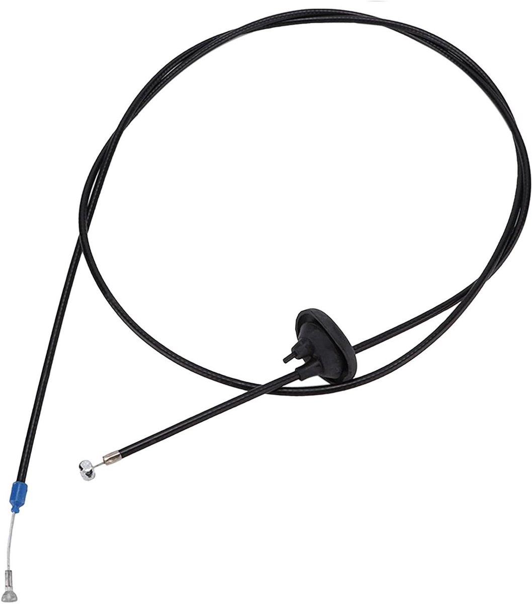 Motorkap Ontgrendelingskabel - Motorkap Kabel - Auto Onderhoud - Directe Vervanging - 10mm - Zwart