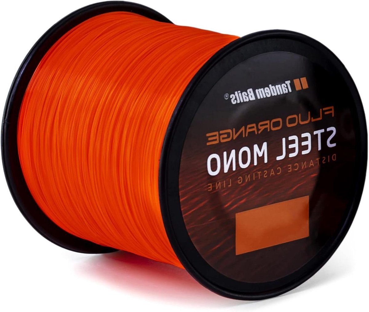 Vislijn Monofilament - Nylon Lijn - Karper Vissen - Hoge Slijtvastheid - 1200m 0.35mm - Oranje