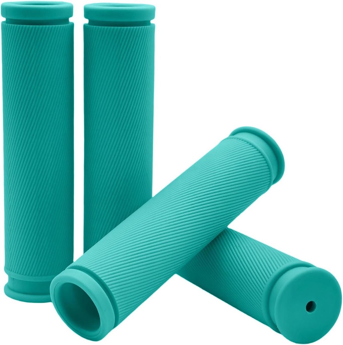 Fietsstuurgrepen - Comfortabele grips - Fietsen - Antislip ontwerp - 2 paar - Mintgroen