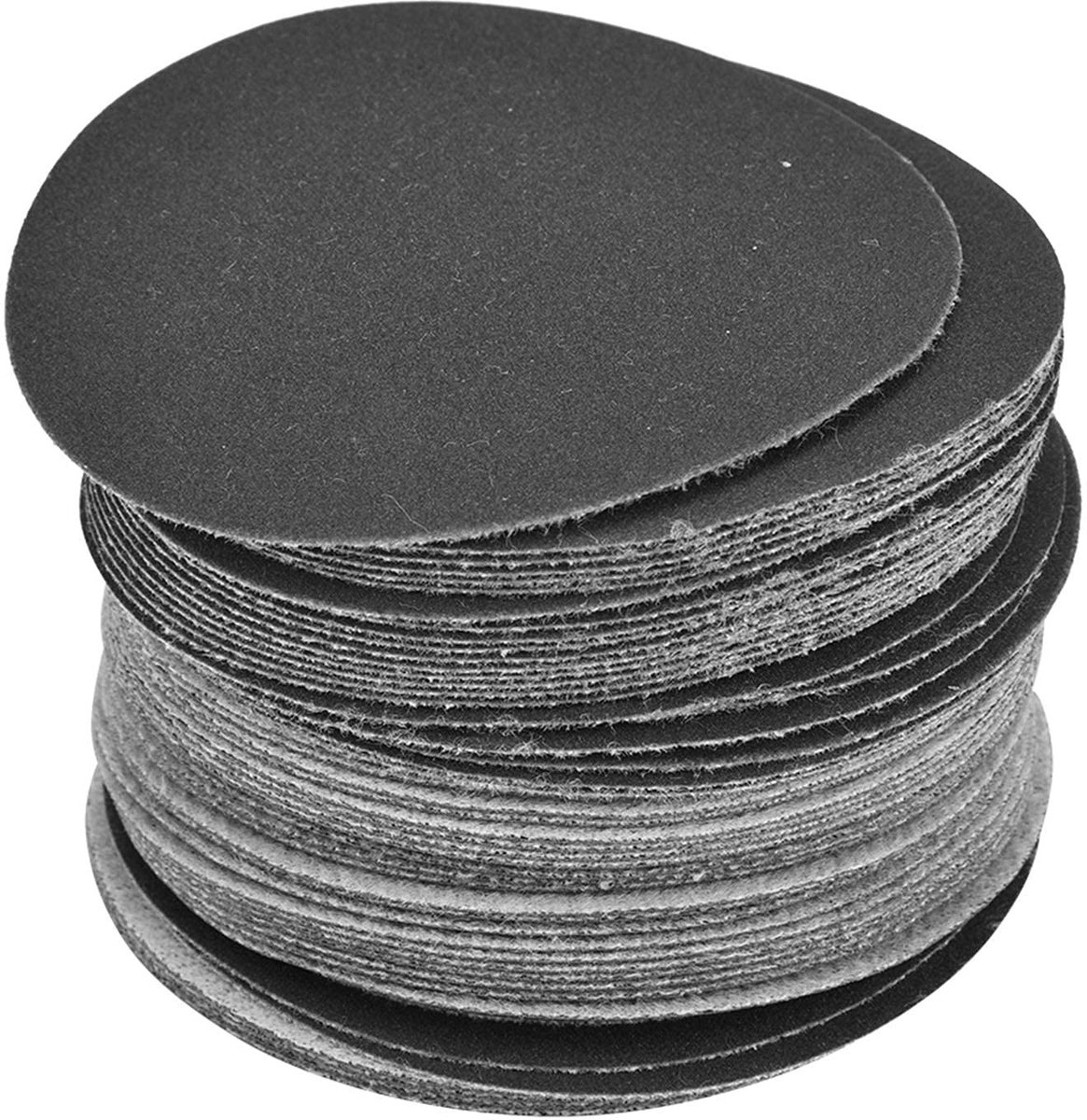Virtubuy - Schuurdisc 75mm - Schuurpapier 400 Grit - 50 Stuks - Ronde Schuurdiscs - Voor Houtbewerking - Geschikt voor Disc Schuurmachine - 75mm