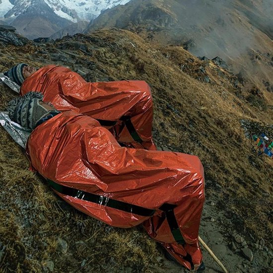 Slaapzakken voor volwassenen, slaapzakje voor koud weer | Waterdichte draagbare warme slaapzak voor kamperen backpacken wandelen winter reizen survival stadion — afbeelding 3