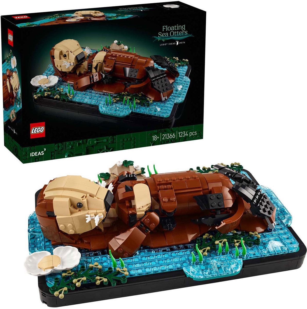 LEGO Ideas Drijvende Zeeotters - 21366 – foto 5