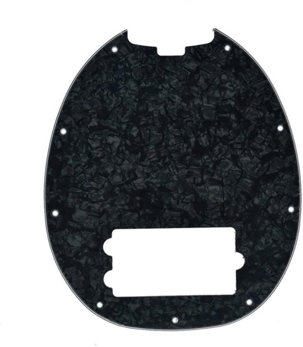Bas slagplaat Stingray MM4 voor MM2 4-snarige gitaaronderdelen Black Pearl