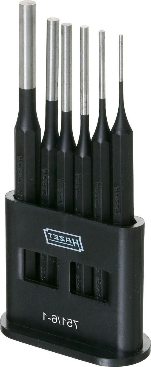 Ponsset 6-delig - Splintertang set - Gaten ponsen - Ruimtebesparende standaard - 3.8 cm diameter - Meerkleurig