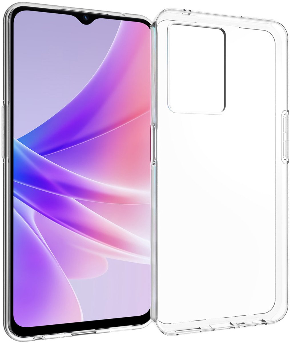 Accezz Hoesje - Geschikt voor Oppo A77 - Clear Backcover - Transparant