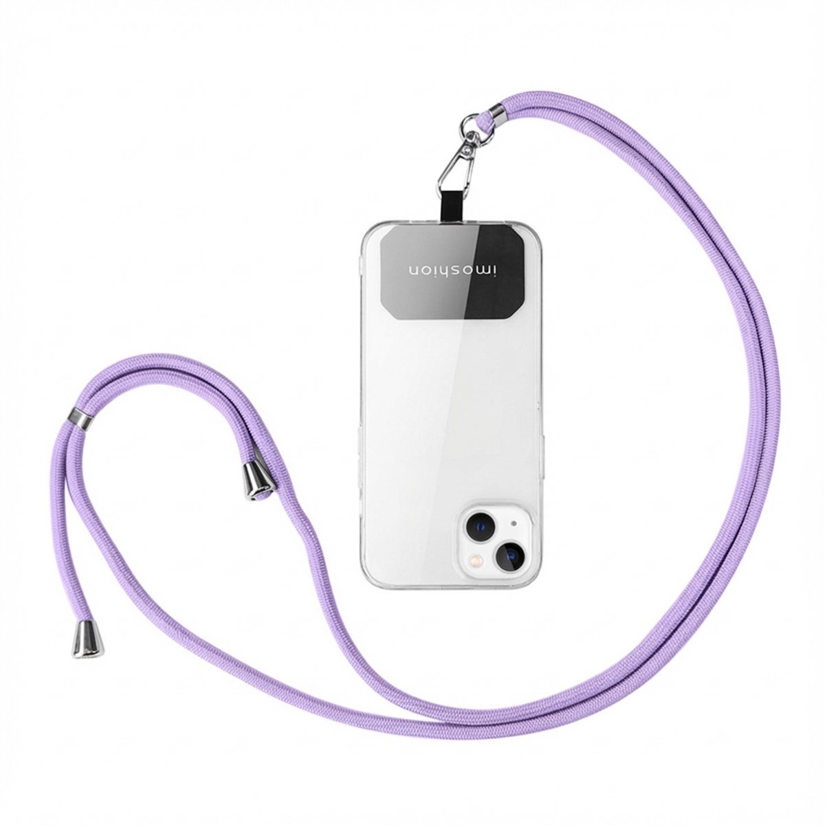 imoshion Universeel telefoonkoord - Telefoon Ketting - GSM Koord - Paars
