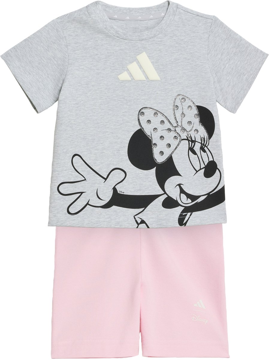 Adidas Sportswear Adidas Disney Minnie Mouse Joggingpak Kinderen Grijs