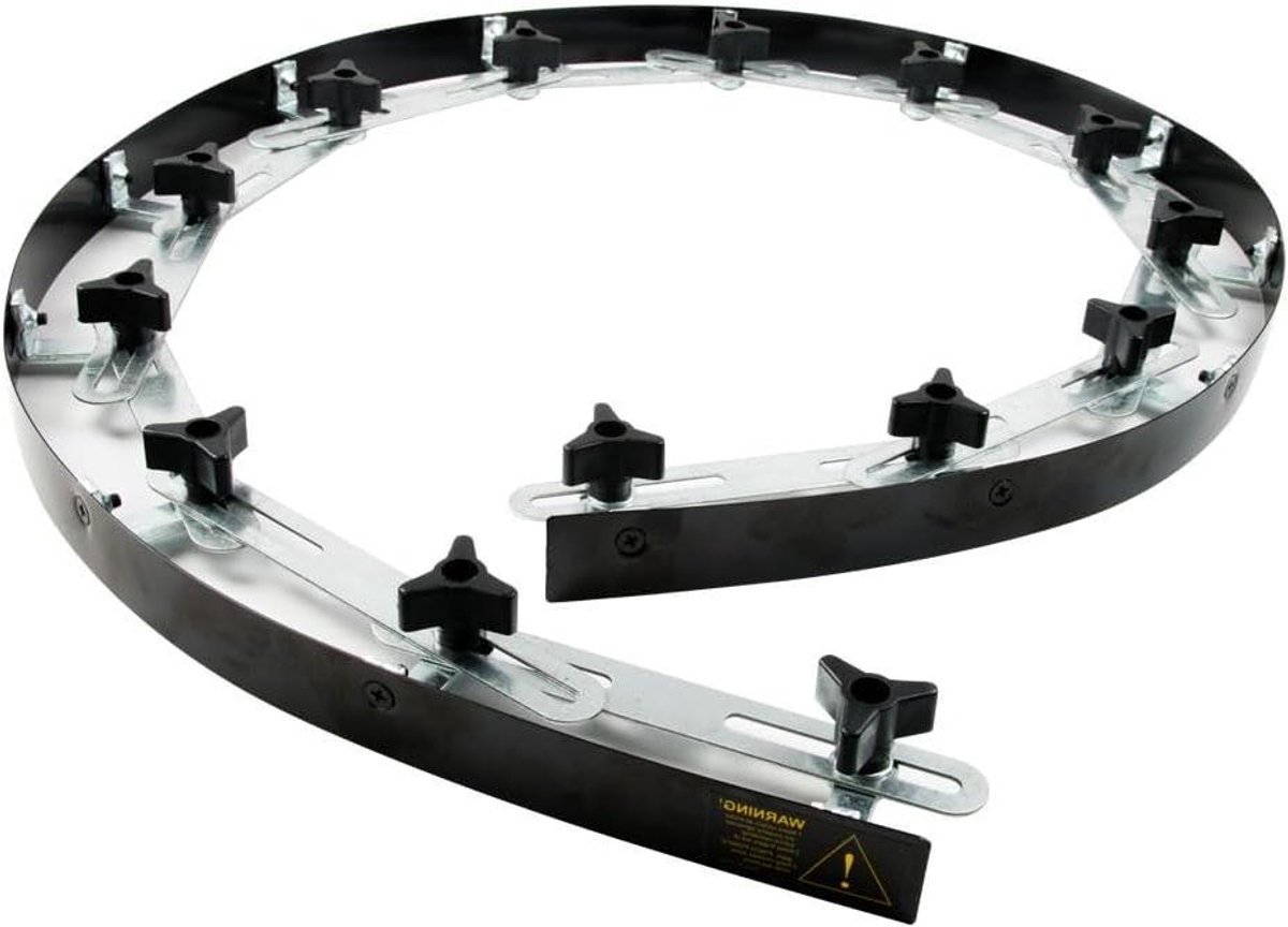 Flexibel Stalen Sjabloon - Curve Liniaal - Patronen Tekenen - Verstelbaar en Vergrendelbaar - 170 cm - Zilver