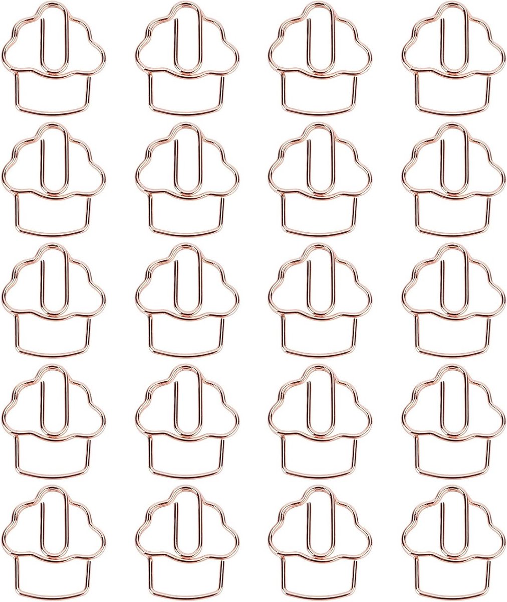 Schattige Paperclips in Diverse Kleuren - Ijsvormige Bladwijzers voor Kantoor en School, Leuke Cadeaus voor Studenten en Kinderen