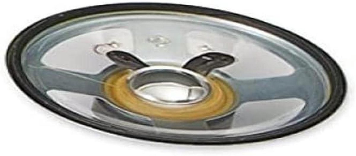 Mylar Luidspreker - Reserve Luidspreker - Podium Geluid - Inbouwmontage - 1 Aantal - Zwart