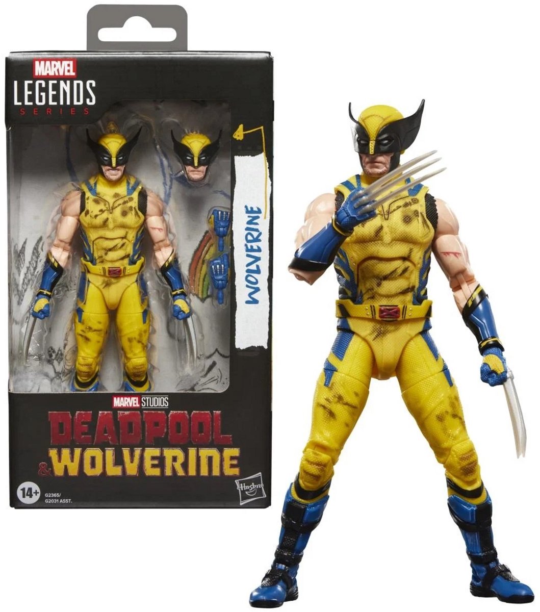 Hasbro Deadpool & wolverine - wolverine - figure legends series 15cm