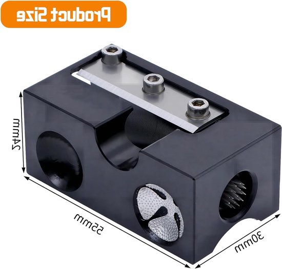 Multifunctionele Billiard Tip Tool voor Cue Reparatie, Scherpe Punt, Trimmer en Shaper voor Biljartaccessoires — afbeelding 3