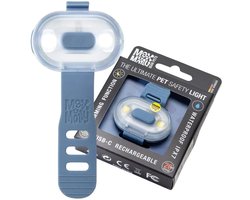 Max & Molly Matrix 2.0 Ultra LED - Ocean - 1 stuk - oplaadbaar lichtje voor aan halsband/tuig hond