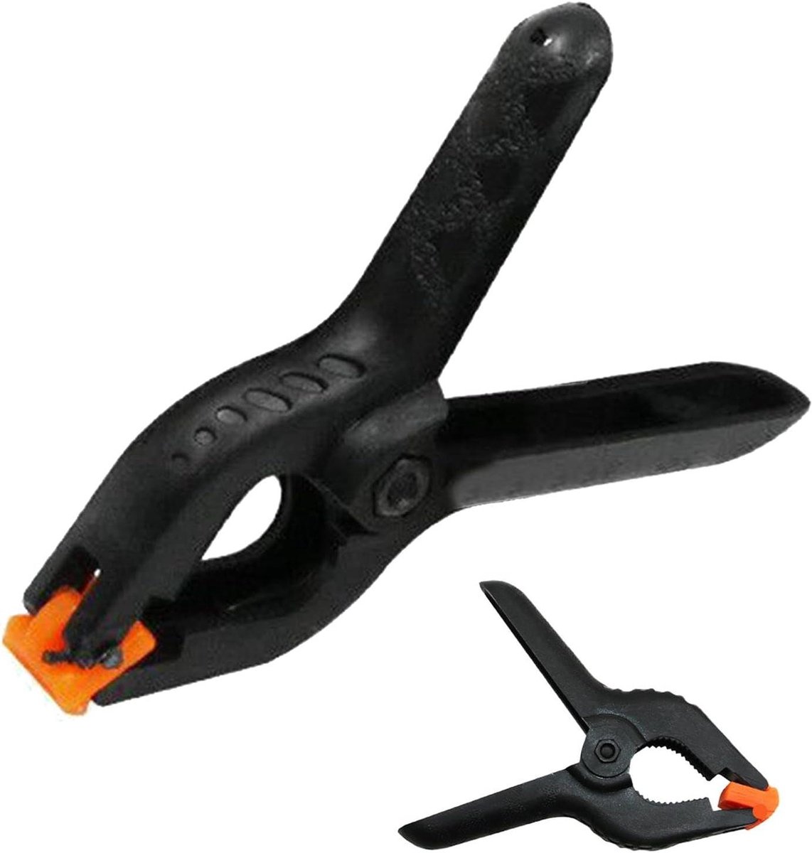Ballonclips - Klemmen Boog - Achtergrond Stabiliseren - Verstelbare Grip - 6-inch - Oranje