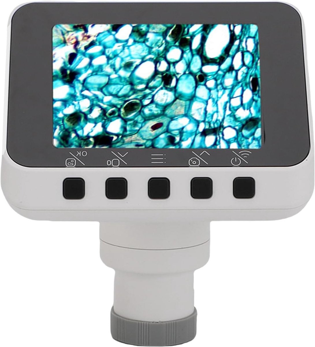 ASHATA WiFi Telescope Camera Oculair voor Astrofotografie, 2,8 "display, MP4 -video, 75 ° 1080p Elektronisch Oculaircamera voor 1,25" 0,965 "monoculaire Binoculaire Telescoop, 23,2 Mm