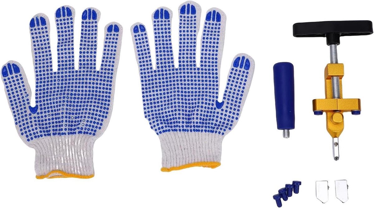 Handmatige Tegelsnijder - Glas Snijder - Precisie Snijden - 2-in-1 Functie - 3-15mm Dik - Grijs