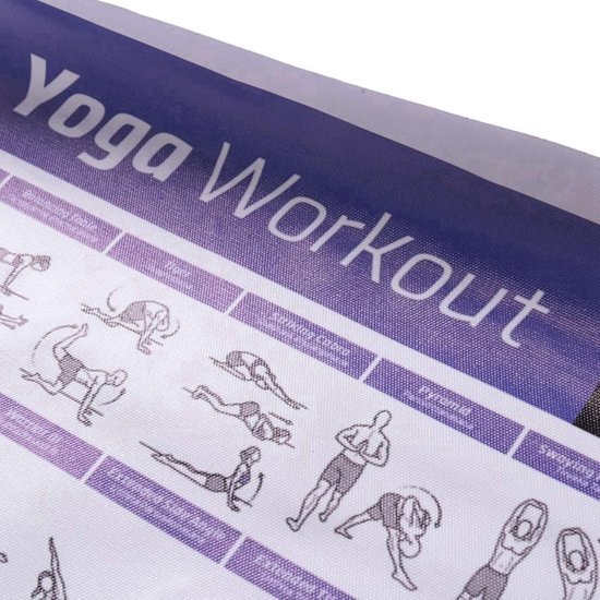 DKSooozs Yoga Pose Oefening Posters voor Full Body Workout Programma Thuis Gym Fitness Workout Posters — afbeelding 3