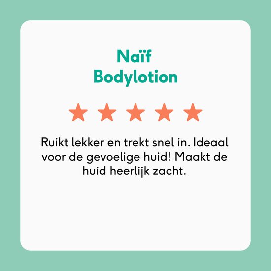 Naïf - Bodylotion - Baby & Kids - Verzachtend - Natuurlijke Ingrediënten - Hydraterend - Gevoelige Huid - 200ml