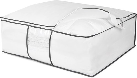 Dekbedhoezen Opbergzakken - Opbergtas Dekbed - Kleding Opbergen - 100% Hermetisch - 3 stuks - Wit — afbeelding 3