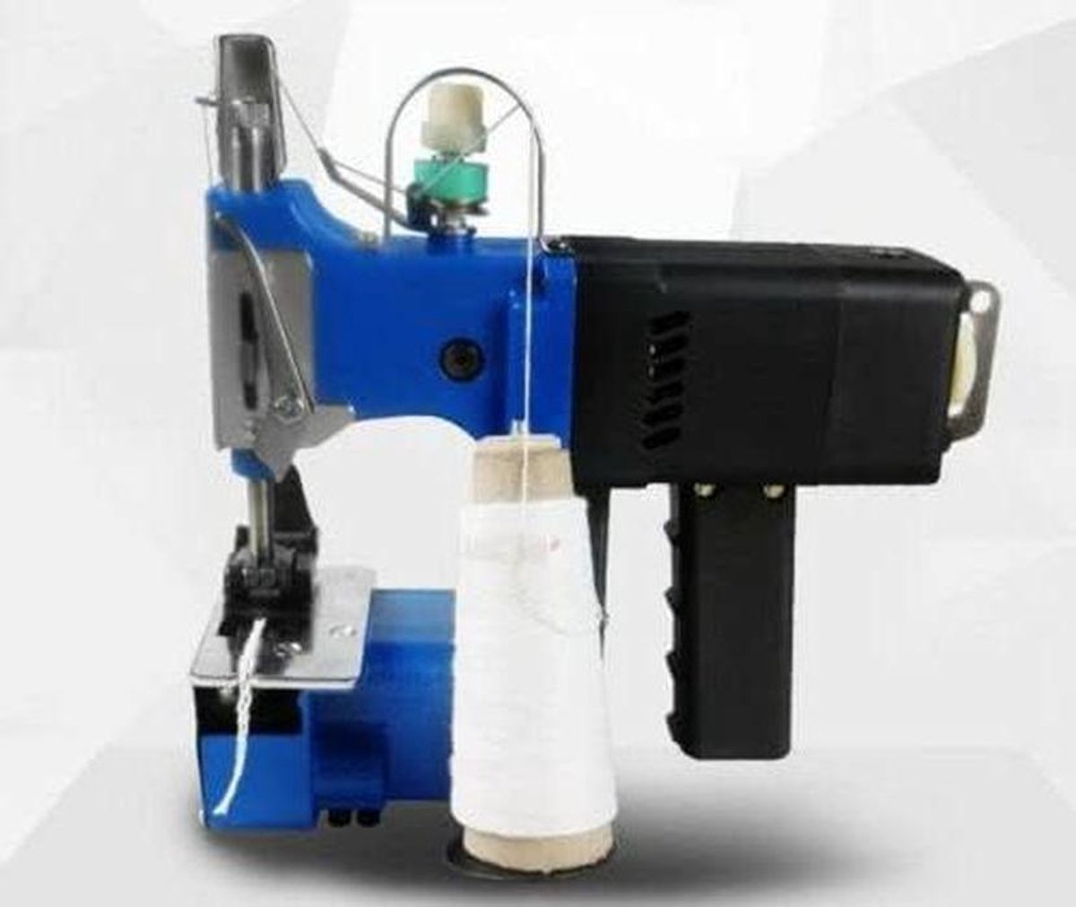 Draagbare Naaimachine - Zak Dichter Stikmachine - Tassen Sluiten - Hoge Snelheid - 26x8x24cm - Grijs