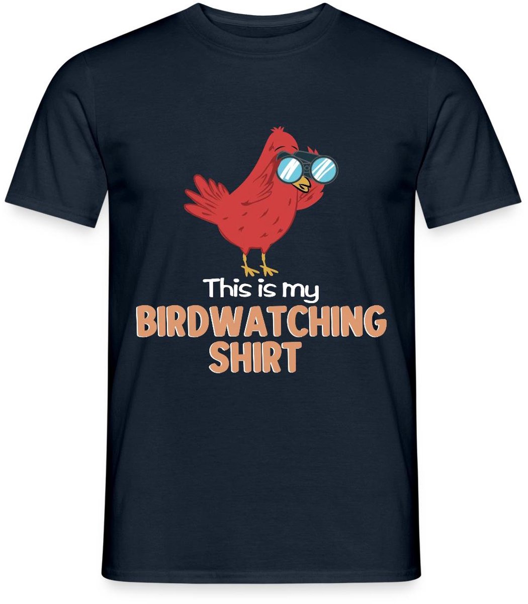 Vogels Kijken T-Shirt Heren