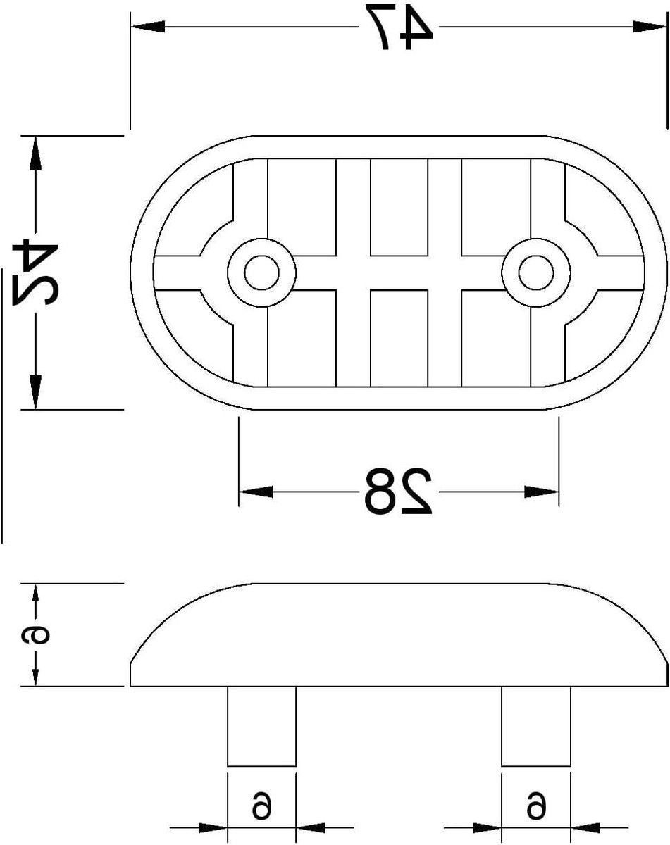 WC-bril bumpers - Toiletbril buffers - Stil slaan - Rubberen dempers - 7 mm hoogte - Wit