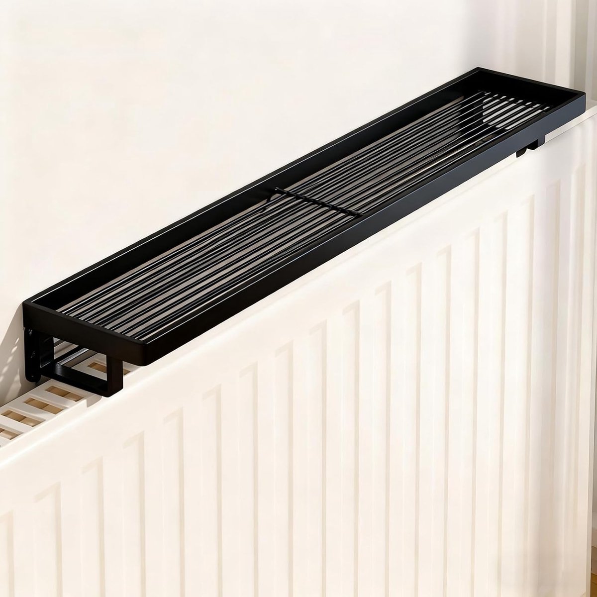 Radiator Plank - Opbergplank Beugelplank - Ruimte Besparen - Gereedschapsloze Installatie 
