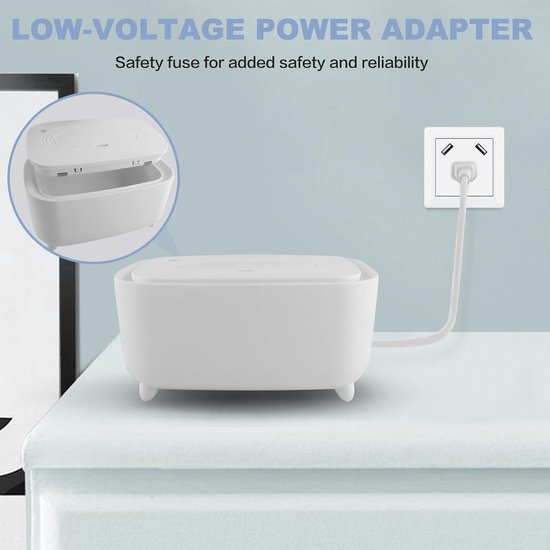 Warm Glow Wipe Warmer - Baby Doekjes Warmer - Baby Verzorging - Energiebesparend - 21.6 x 10.9 x 14 cm — afbeelding 2