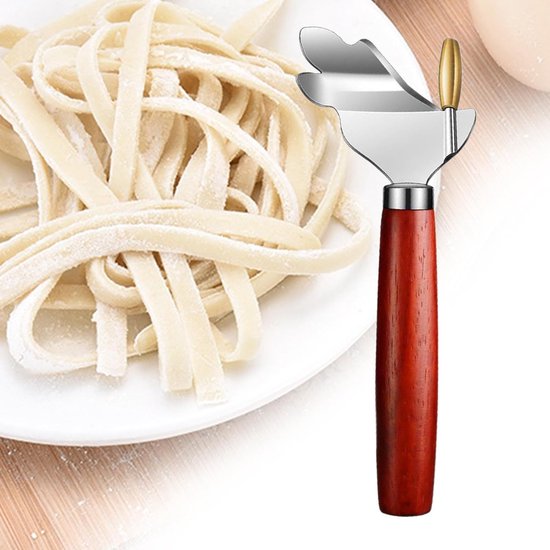 Pastasnijder Keuken - Pastamachine Handmatig - Verse Pasta Maken - Roestvrij Staal - 8.1x6.8x11.5 cm - Zilver — afbeelding 4