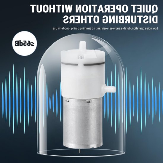 Vt products - Luchtpomp - Mini Luchtpomp - Hoog vermogen - DC 12V - Vacuümpomp - Geschikt voor chemische toepassingen - Compact formaat van Merkloos — afbeelding 2