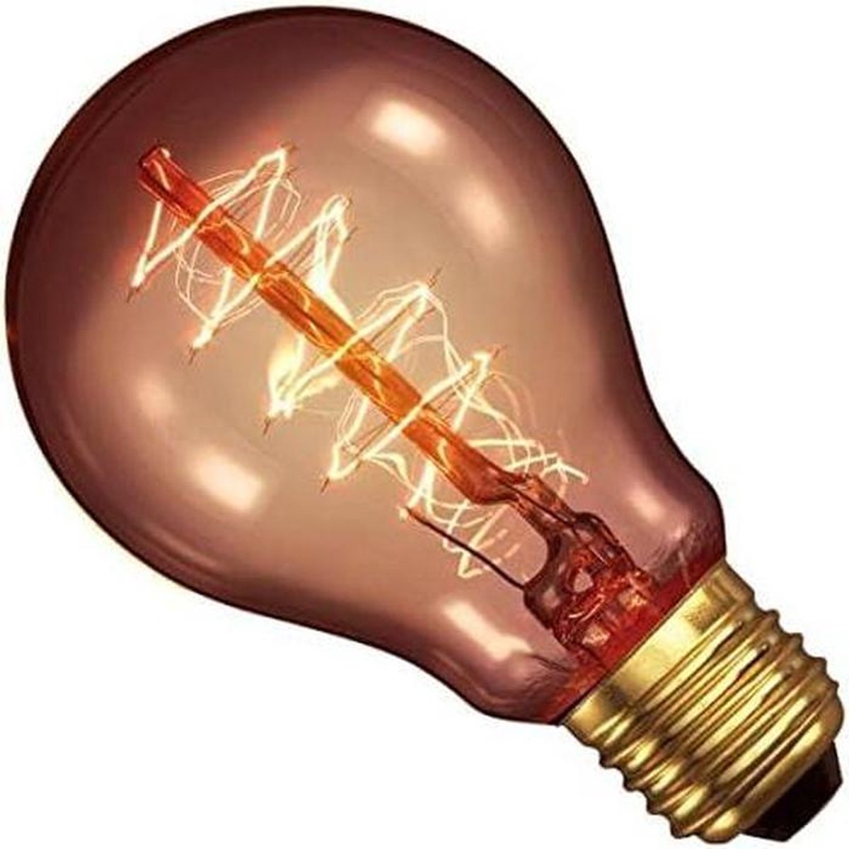 Koolstofdraad Lamp - Gouden Fitting - Sfeerverlichting Creëren - Zichtbaar Filament - E27 Fitting - Goud