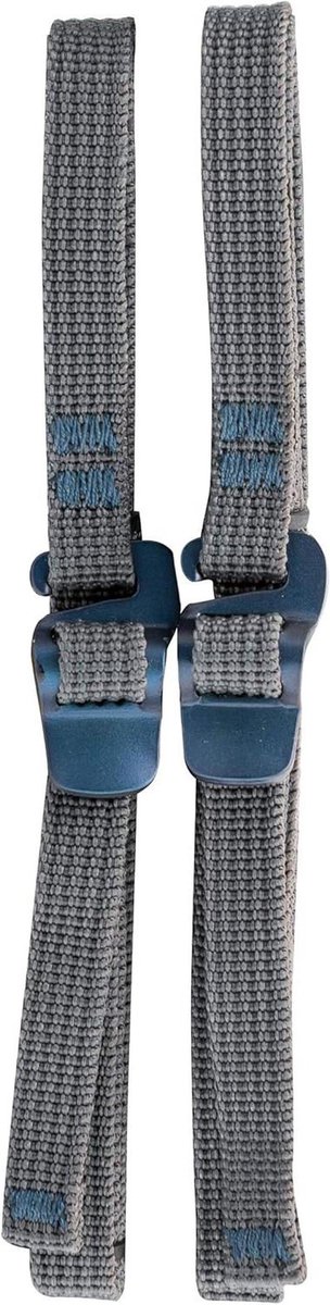 Spanband met Haak - Sjorband Vastzetband - Bagage Vastzetten - Robuuste Polypropyleen - 10mm x 15m - Blauw